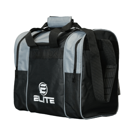 ELITE Deluxe Single Tote Bowling Bag Charcoal