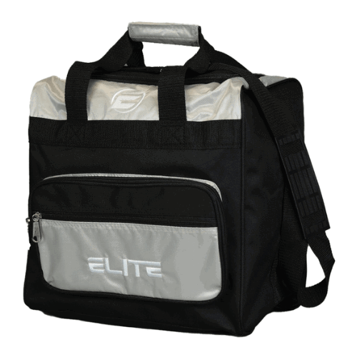 Elite Impression Single Tote Silver Bowling Bag - BowlersParadise.com