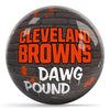 OnTheBallBowling NFL Graffiti Cleveland Browns Undrilled Polyester Bowling Ball