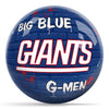 OnTheBallBowling NFL Graffiti New York Giants Undrilled Polyester Bowling Ball