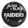 OnTheBallBowling NFL Graffiti Las Vegas Raiders Undrilled Polyester Bowling Ball