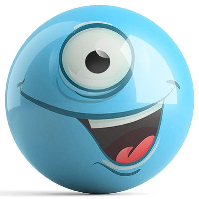 Ontheballbowling Blue Monster Bowling Ball by Brandon Starr