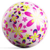 Ontheballbowling Colorful Flowers Bowling Ball by Valentina Georgieva