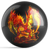 Ontheballbowling Dragon Bowling Ball by Pyropainter Michael Stewart