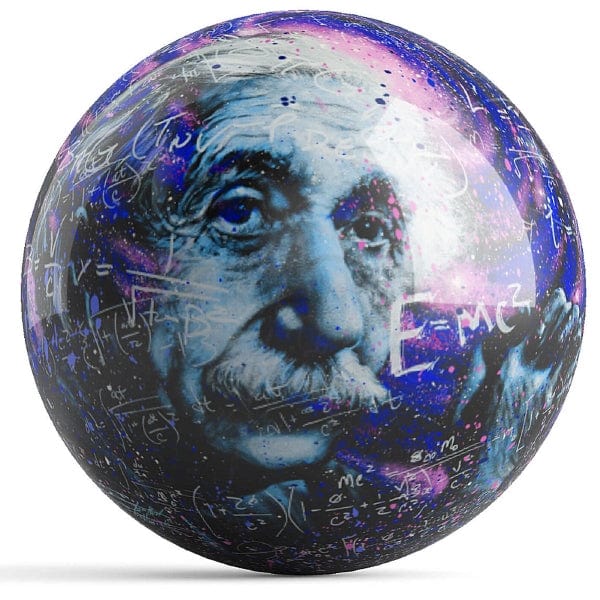 Ontheballbowling Einstein Theory Bowling Ball By Get Down Art