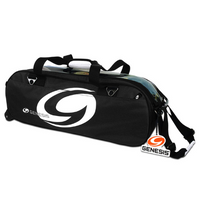 Genesis Sport 3 Ball Black Tote Roller Bags
