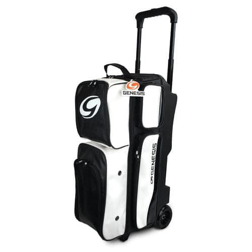 Genesis Carbon 3 Ball Roller White Black - BowlersParadise.com