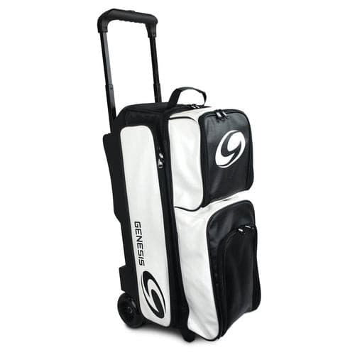 Genesis Carbon 3 Ball Roller White Black - BowlersParadise.com