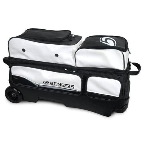 Genesis Carbon 3 Ball Roller White Black - BowlersParadise.com