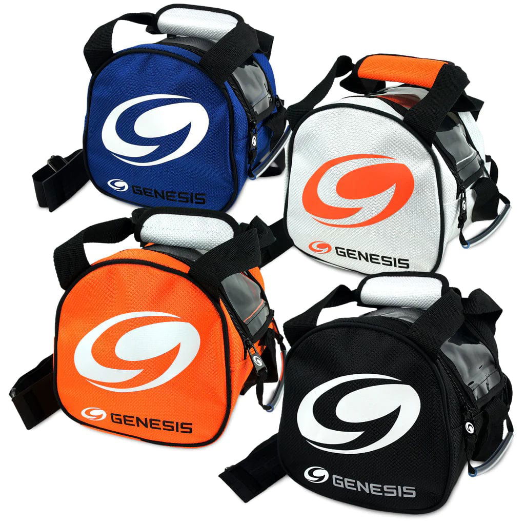 Genesis Single Sport™ Add-On-Ball Orange Bag Bowling Bag - BowlersParadise.com