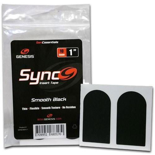 Genesis Sync Black 1" Insert Tape 10ct - BowlersParadise.com