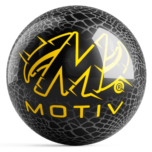 Ontheballbowling Motiv Venom Spare Black/Gold Bowling Ball | New Ontheballbowling Motiv Venom Spare Black/Gold Bowling Ball | New