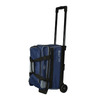 ELITE Basic Double Roller Navy/Grey Bowling Bag - BowlersParadise.com