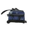 ELITE Basic Double Roller Navy/Grey Bowling Bag - BowlersParadise.com