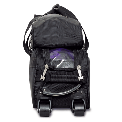 Hammer Premium Slim Triple Tote With Shoe Pouch Black Bowling Bag