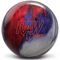 Hammer Raw Hammer Red White Purple Bowling Ball
