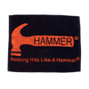 Hammer Loomed Towel Black/Orange