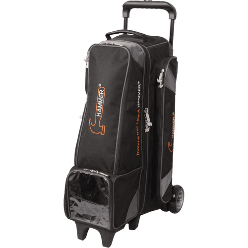 Hammer Diesel 4-Ball Inline Black Carbon Bowling Bag - BowlersParadise.com