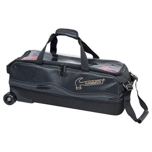 Hammer Force Slim Triple Tote Bowling Bag - BowlersParadise.com