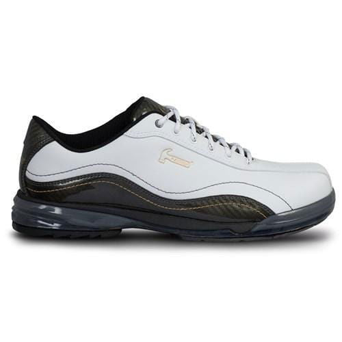 Hammer Mens Force White Carbon Right Hand Wide Bowling Shoes - BowlersParadise.com