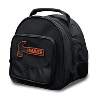 Hammer Plus 1 Black Single Tote Bowling Bag - BowlersParadise.com