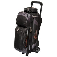 Hammer Premium 3 Ball Roller Bowling Bag Black Carbon - BowlersParadise.com