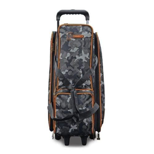 Hammer Premium Deluxe Camouflage 3 Ball Triple Roller Bowling Bag - BowlersParadise.com