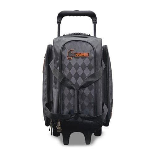 Hammer Premium Deluxe Double Roller Diamond Bowling Bag - BowlersParadise.com