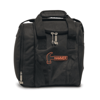 Hammer Tough 1 Ball Tote Bowling Bag Black - BowlersParadise.com