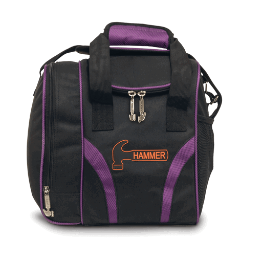 Hammer Tough 1 Ball Tote Bowling Bag Purple - BowlersParadise.com