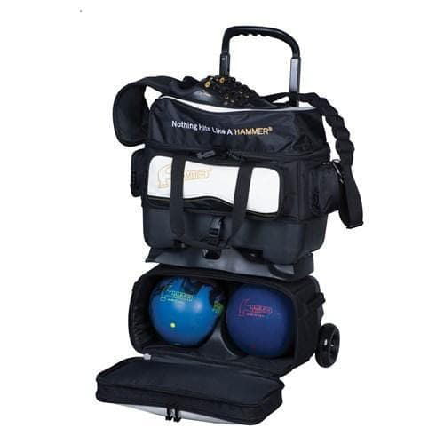 Hammer Vibe 4 Ball Roller Black White - BowlersParadise.com