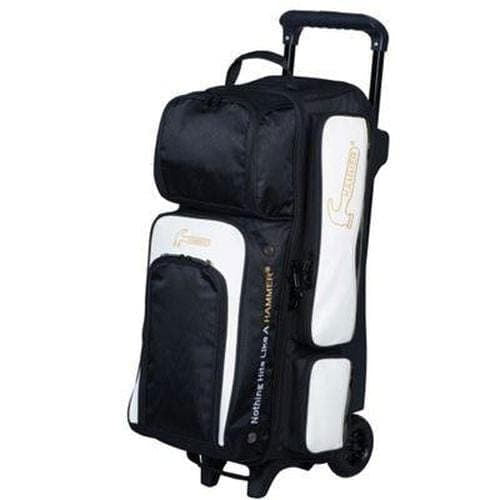 Hammer Vibe Triple Roller Black White - BowlersParadise.com