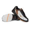 Hammer Womens Vixen White Black Orange Right Hand Wide Bowling Shoes - BowlersParadise.com