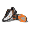 Hammer Womens Vixen White Black Orange Right Hand Wide Bowling Shoes - BowlersParadise.com
