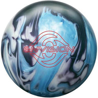 Ebonite Envision Pearl Bowling Ball Blue/Black/Ice - BowlersParadise.com