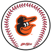 KR Strikeforce MLB Baseball Bowling Ball Cleaning Shammy Baltimore Orioles