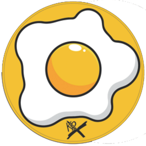 KR Strikeforce Fried Egg Round Shammy Leather Pad