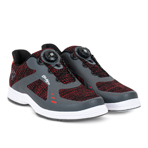 KR Strikeforce Jet FT Black/Red/Grey Right Hand Men's Performance Bowling Shoes