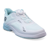 KR Strikeforce Womens Lady Jet White/Teal Left Hand Bowling Shoe