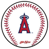 KR Strikeforce MLB Baseball Bowling Ball Cleaning Shammy Los Angeles Angels