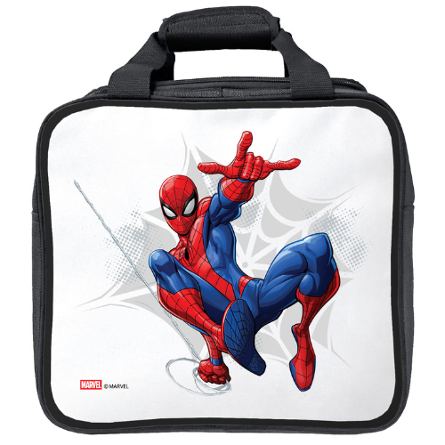 KR Strikeforce Marvel Spider Man Web 1 Ball Tote Bowling Bag