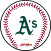 KR Strikeforce MLB Baseball Bowling Ball Cleaning Shammy Oakland Athletics