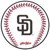 KR Strikeforce MLB Baseball Bowling Ball Cleaning Shammy San Diego Padres