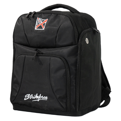 KR Strikeforce Black Color Single Ball & Shoe Backpack