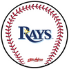 KR Strikeforce MLB Baseball Bowling Ball Cleaning Shammy Tampa Bay Rays