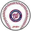 KR Strikeforce MLB Baseball Bowling Ball Cleaning Shammy Washington Nationals