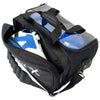 KR Strikeforce Fast 2 Ball Tote With Shoes Black Bowling Bag