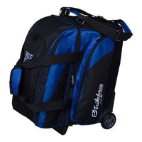 KR Cruiser Locker Double Roller Black Royal Bowling Bag - BowlersParadise.com