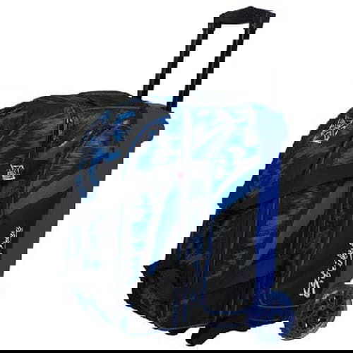 KR Cruiser Scratch Double Roller Navy Bowling Bag - BowlersParadise.com