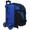 KR Cruiser Scratch Double Roller Navy Bowling Bag - BowlersParadise.com